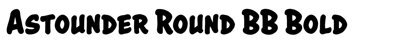 Astounder Round BB Bold